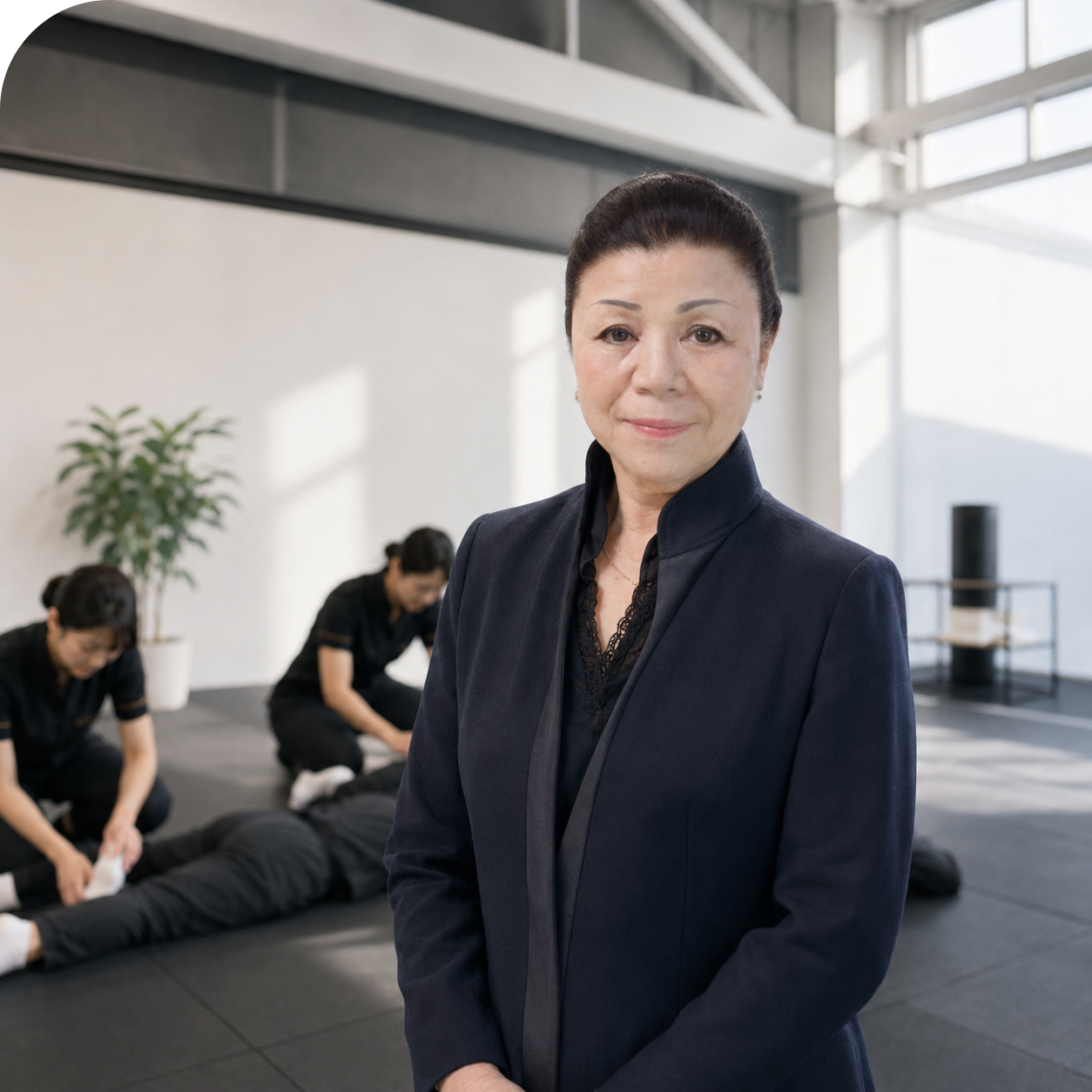 足心普及協会の代表者